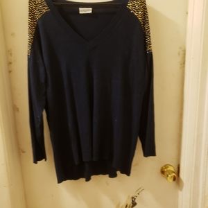 Plus size pullover sweater